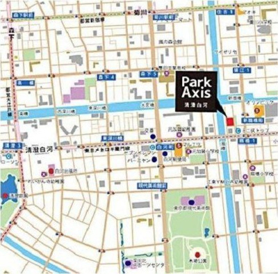 【地図】 | パークアクシス清澄白河
