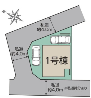 【区画図】 | 蓮田市川島　新築分譲住宅