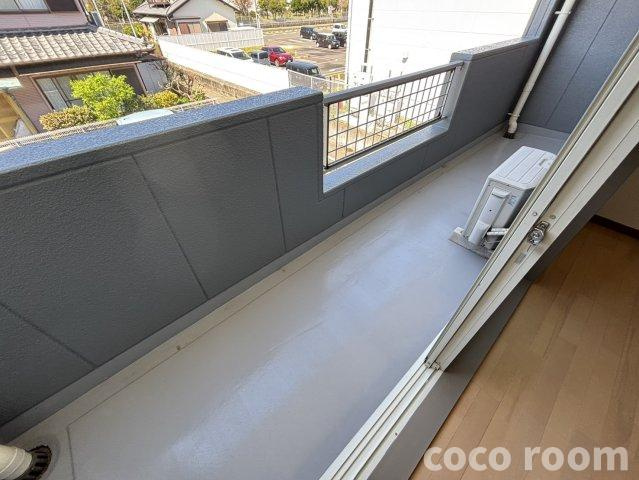 リベルテエスパレスのバルコニー