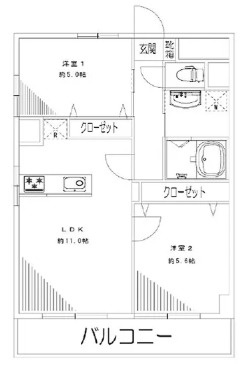 浜町グランドハイツの間取り