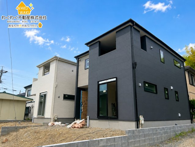 藤枝市藤岡4丁目／2期　新築戸建の外観|全2棟（2026年4月上旬撮影）