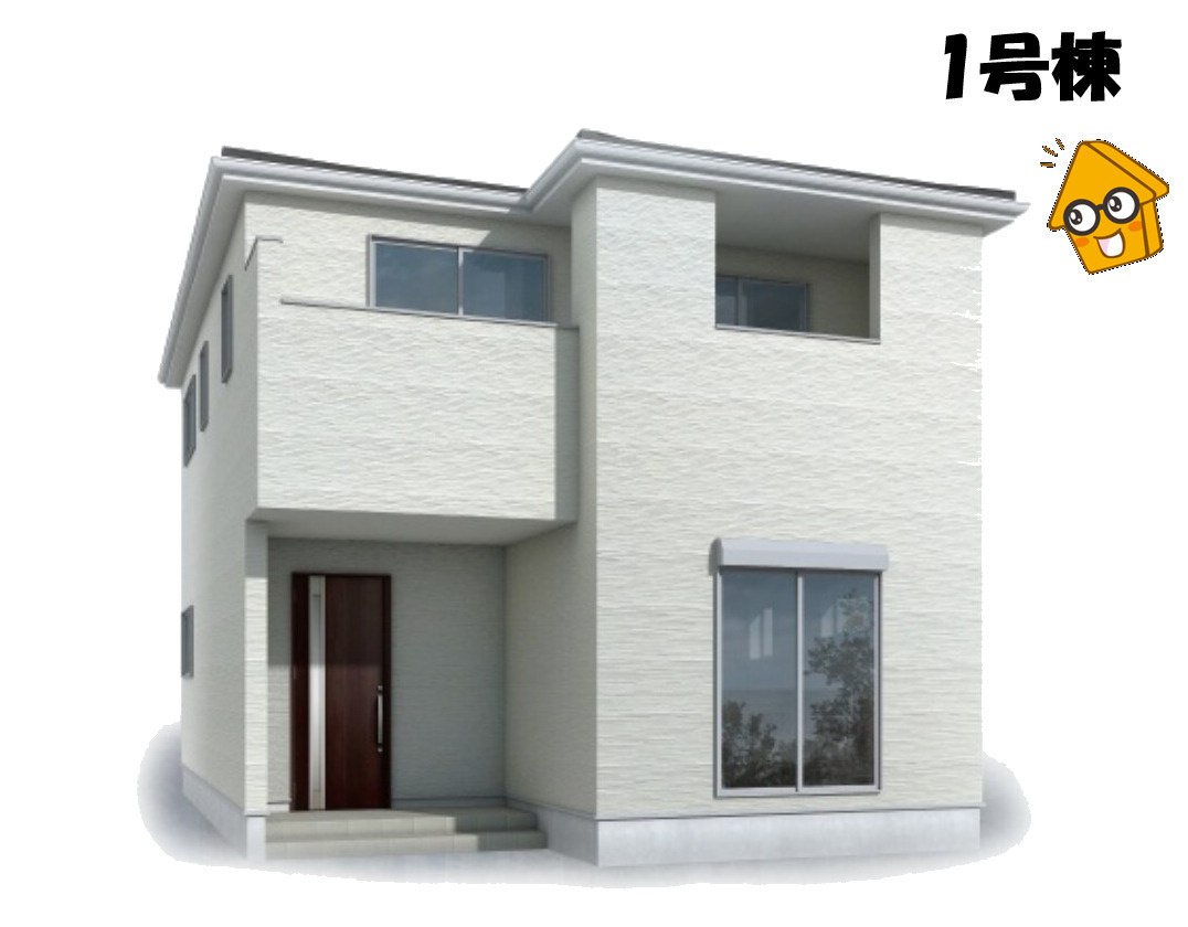 藤枝市藤岡4丁目／2期　新築戸建の外観|外観パースです