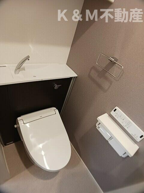 エスタブレＢのトイレ|清潔感のあるトイレです