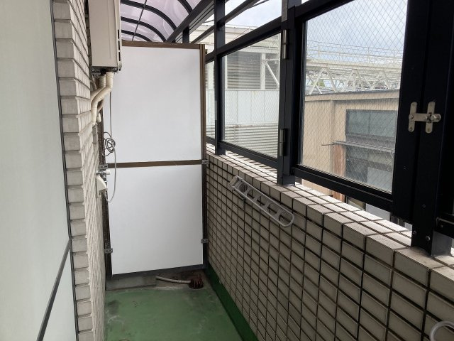 ツルジンビルのバルコニー