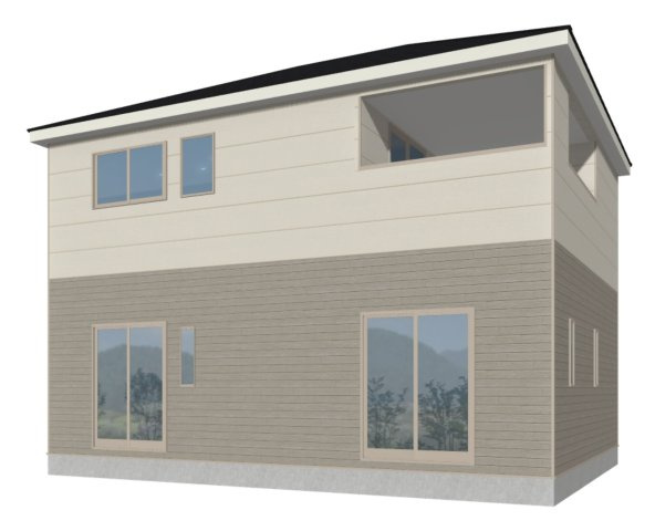 上里町黛第１　の完成予想図|２号棟完成予想図