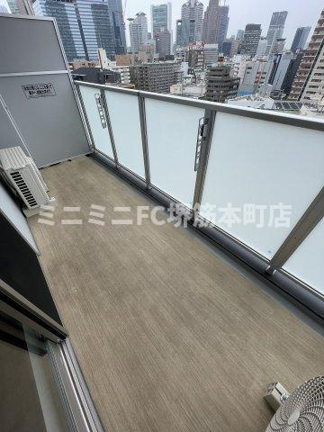 BPRレジデンス新梅田のバルコニー