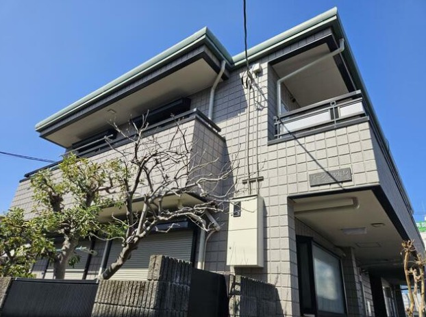 府中市美好町１丁目のアパートの外観