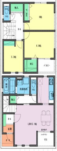 アスコットリーフの間取り