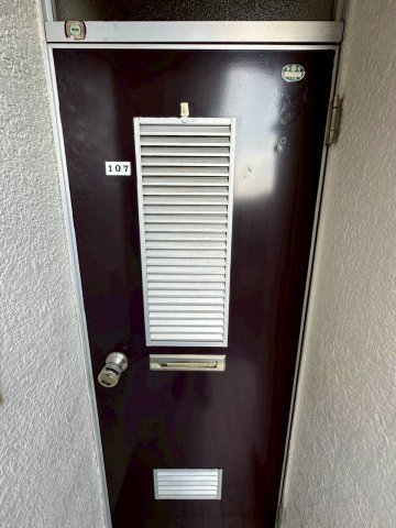 コスモハイツの玄関
