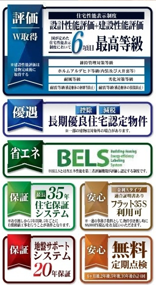 【仲介手数料無料】新築戸建　熊谷市月見町1-57（全1棟）の構造・工法・仕様