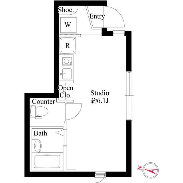 アーベンス池袋の間取り