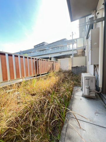 エスポワールアイ北春日丘のバルコニー