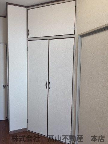 第二コーポ安部の収納