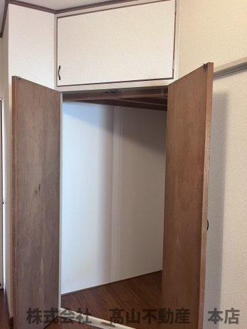 第二コーポ安部の収納