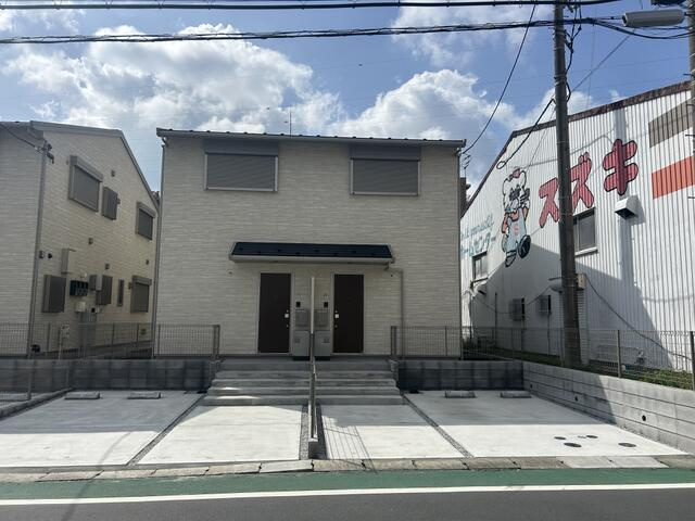 テラスハウス栗谷Ｂの外観