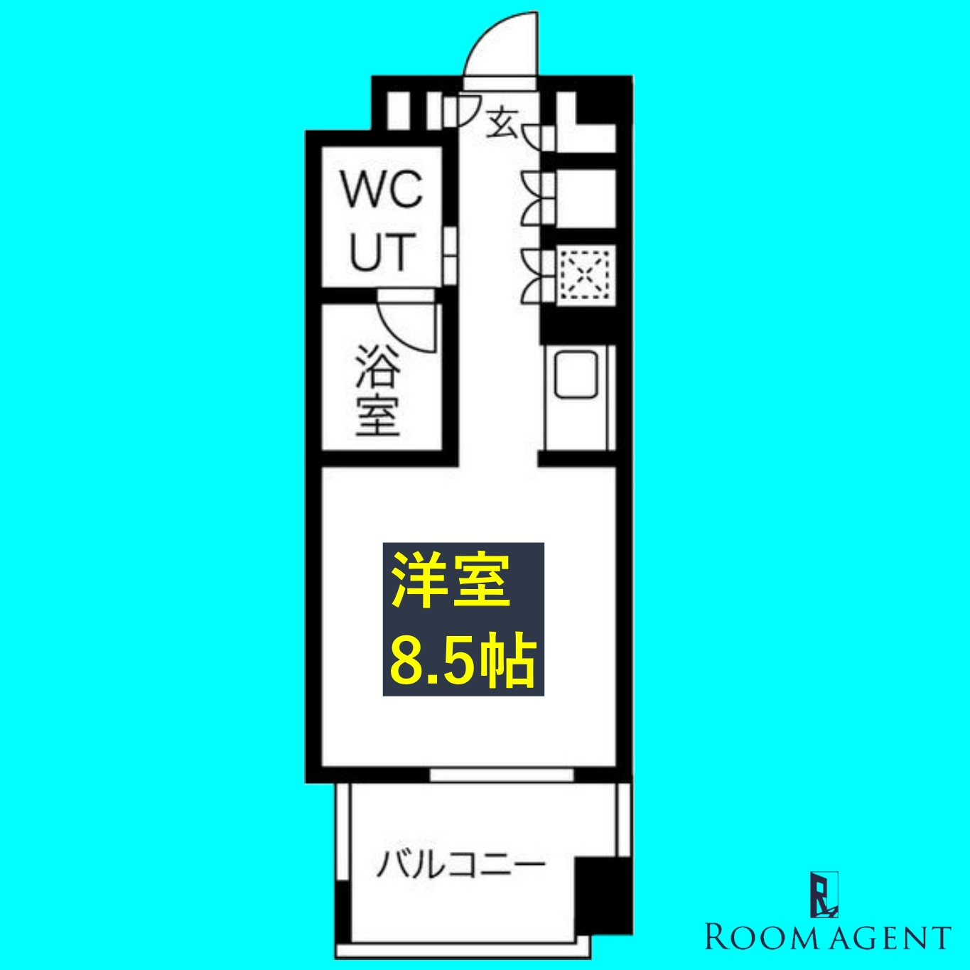 白川公園パークマンションの間取り
