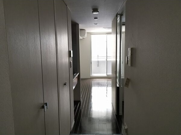 白川公園パークマンションの玄関