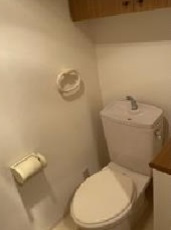 大阪市中央区上町１丁目の賃貸マンションのトイレ