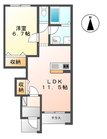 【間取り】 | フォレストパレス