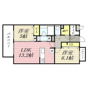 CORAL　SEAの間取り