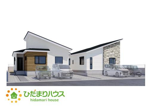 【完成予想図】 | 水戸市浜田1期　新築戸建　1号棟 | 理想の暮らしを叶えるご参考に！イメージパースです。