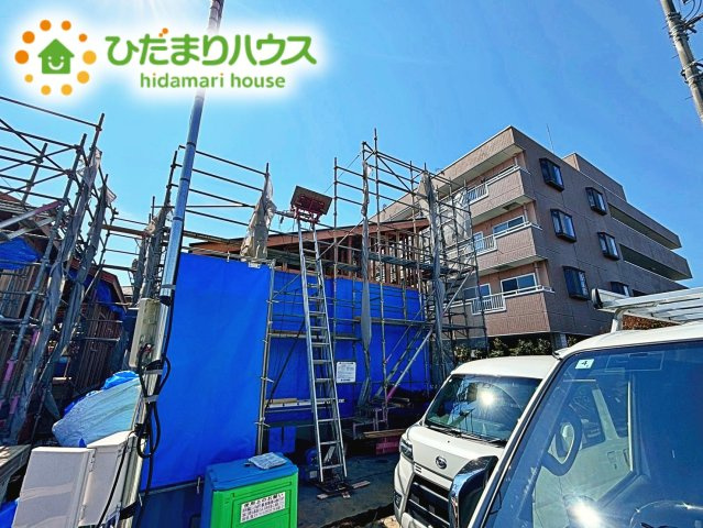 【外観】 | 水戸市浜田1期　新築戸建　1号棟 | 南向きで日当たり良好(^^♪