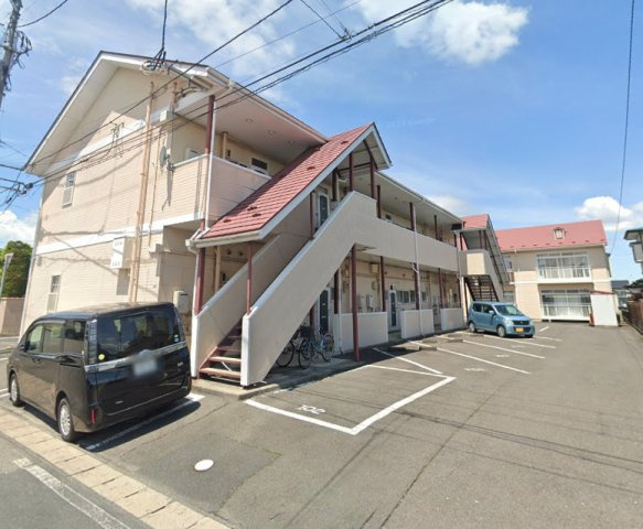 一関市　2棟一括アパートの外観