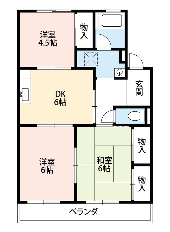 サクセスすずき　　刈谷市の賃貸ならクラスホーム刈谷店の間取り