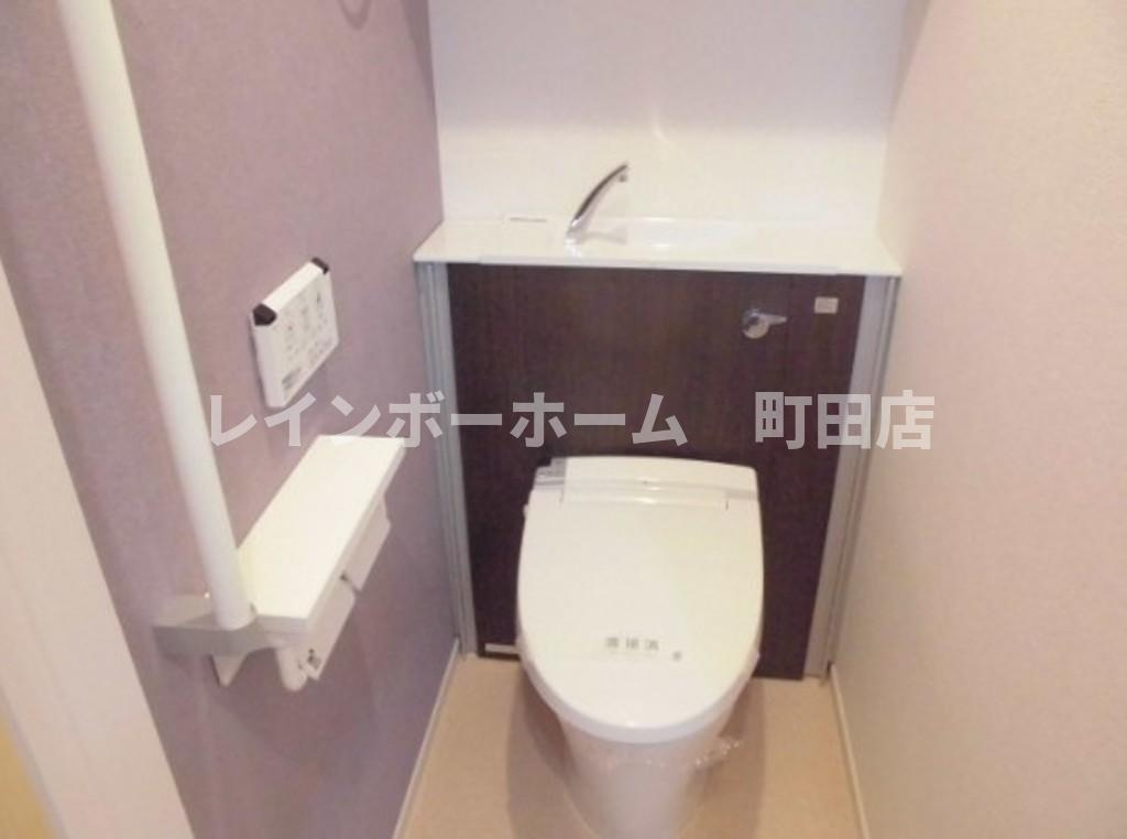 ジュネス　シャルダン※初期費用分割あと払いサービス利用可能物件のトイレ