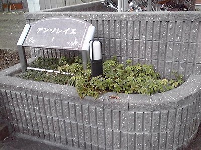 アンソレイエⅠのエントランス