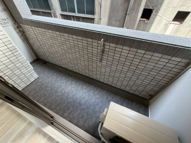 スプランディッド安土町のバルコニー