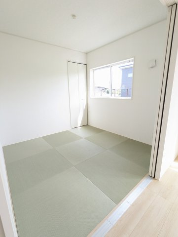 ひたちなか市平磯町　第2の和室|リビング隣の和室は、来客用やお子様とのお昼寝にぴったりです