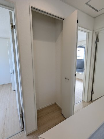 ひたちなか市平磯町　第2の収納|2階廊下部分の収納スペースです。
