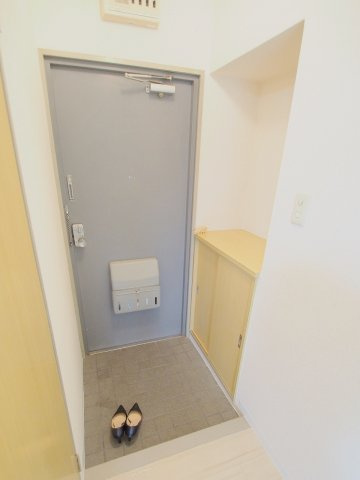 コーポ西山の玄関