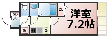 【間取り】 | エスリード大阪城PREMIERE　仲介手数料無料