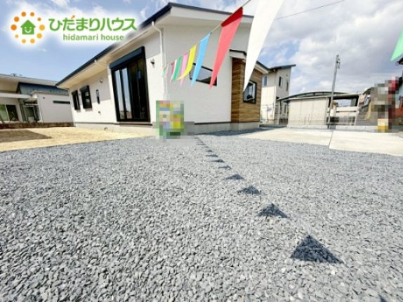 【庭】 | 水戸市見川2期　新築戸建 | お庭付物件になります！お庭遊びや、プールなどお子様も大喜び(^^)