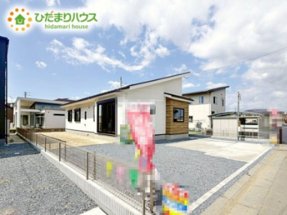 【外観】 | 水戸市見川2期　新築戸建 | 明るい光が差し込む開放感あふれる住まいです。