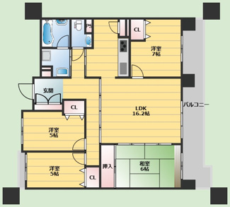【間取り】 | ネバーランド箕面潤水館