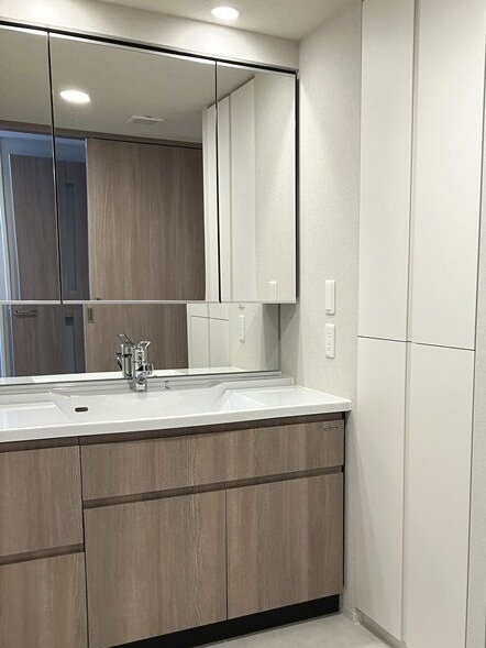 グレーシア湘南藤沢テラスの洗面所