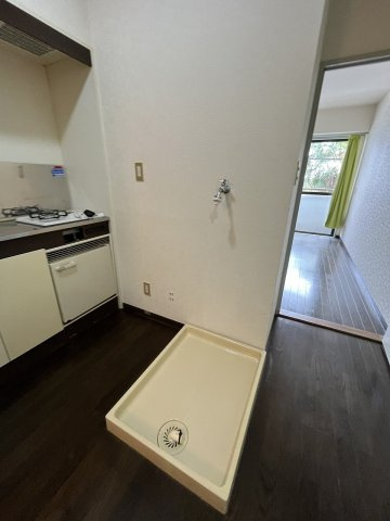 協栄マンションOYAMAの設備|洗濯機置き場