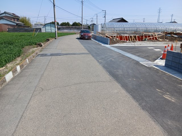 上里町黛第１　の前面道路含む現地写真|現地前面道路（2026年04月03日）撮影