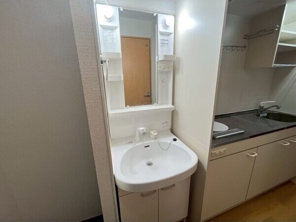 クレスト覚王山の洗面所