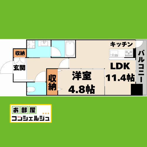 GK fan レジデンスの間取り