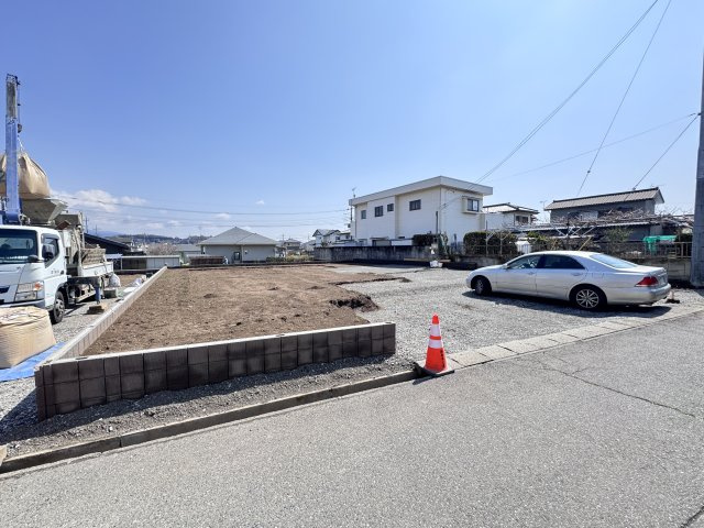 新築　渋川市半田第7　2号棟の外観|現地写真　2026年8月完成予定！類似物件のご内覧等、お気軽にお問合せください♪　							
