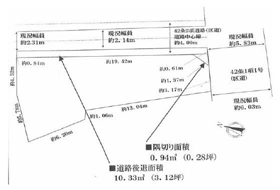 港区六本木７丁目のビルの間取り