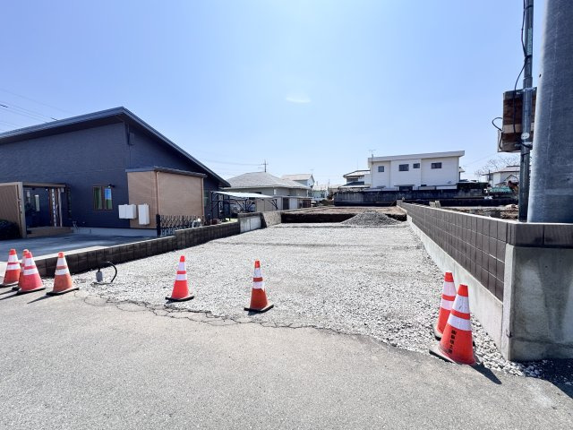 新築　渋川市半田第7　3号棟の外観|現地写真　2026年8月完成予定！類似物件のご内覧等、お気軽にお問合せください♪　							

