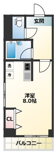 D.1中河原の間取り