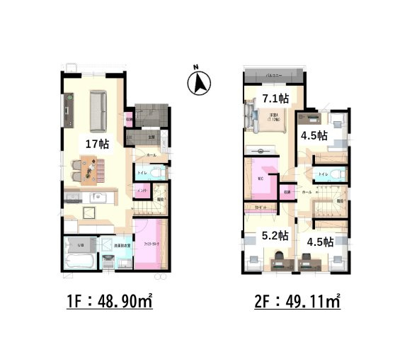 福岡市西区今宿2丁目第1-3棟（1号棟）