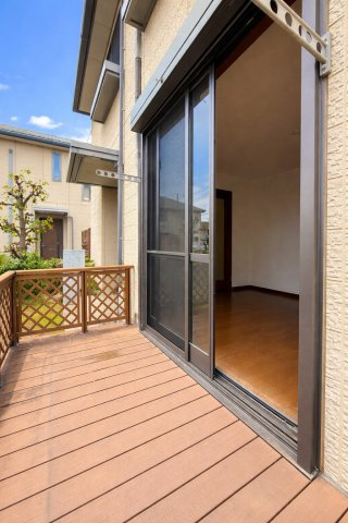 DAIKENN浜寺南町N棟のバルコニー