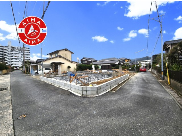 福岡市西区今宿2丁目第1-3棟（2号棟）の前面道路含む現地写真|見学の時間などお気軽にお問い合わせ下さい。